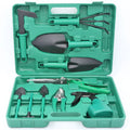 GreenLeaf Ten-Piece Gardening Tool Set Iron Heads