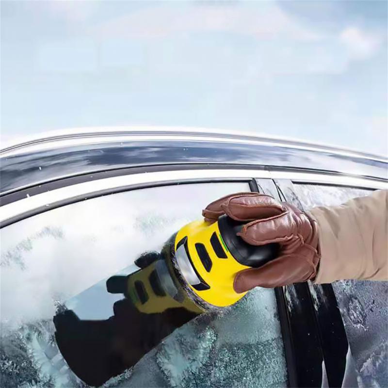 Car Electric Snow Scraper Ice Scraper Winter Auto Window Snow Shovel Windshield Defrosting Snow Remover Deicer Cone Tool - Vendlett