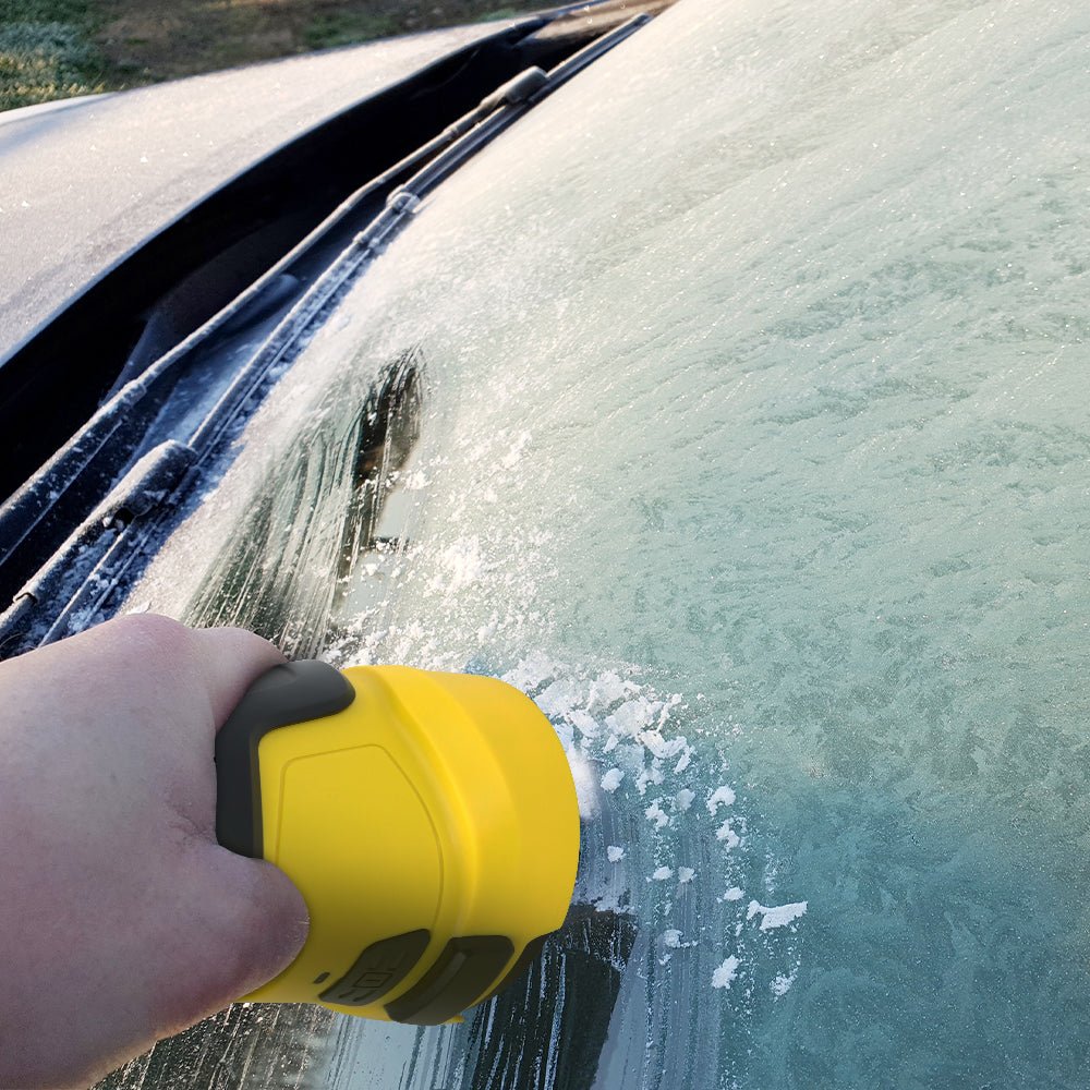Car Electric Snow Scraper Ice Scraper Winter Auto Window Snow Shovel Windshield Defrosting Snow Remover Deicer Cone Tool - Vendlett