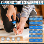 One Hundred - Piece Screwdriver Set, Home Repair Tool Kit, Automotive Repair Tools - Vendlett