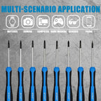 One Hundred - Piece Screwdriver Set, Home Repair Tool Kit, Automotive Repair Tools - Vendlett