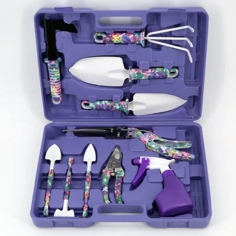 Ten - piece gardening tool set - Vendlett