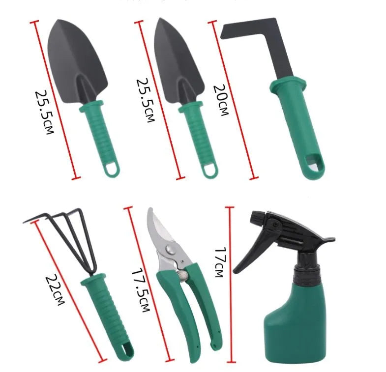 Ten - piece gardening tool set - Vendlett