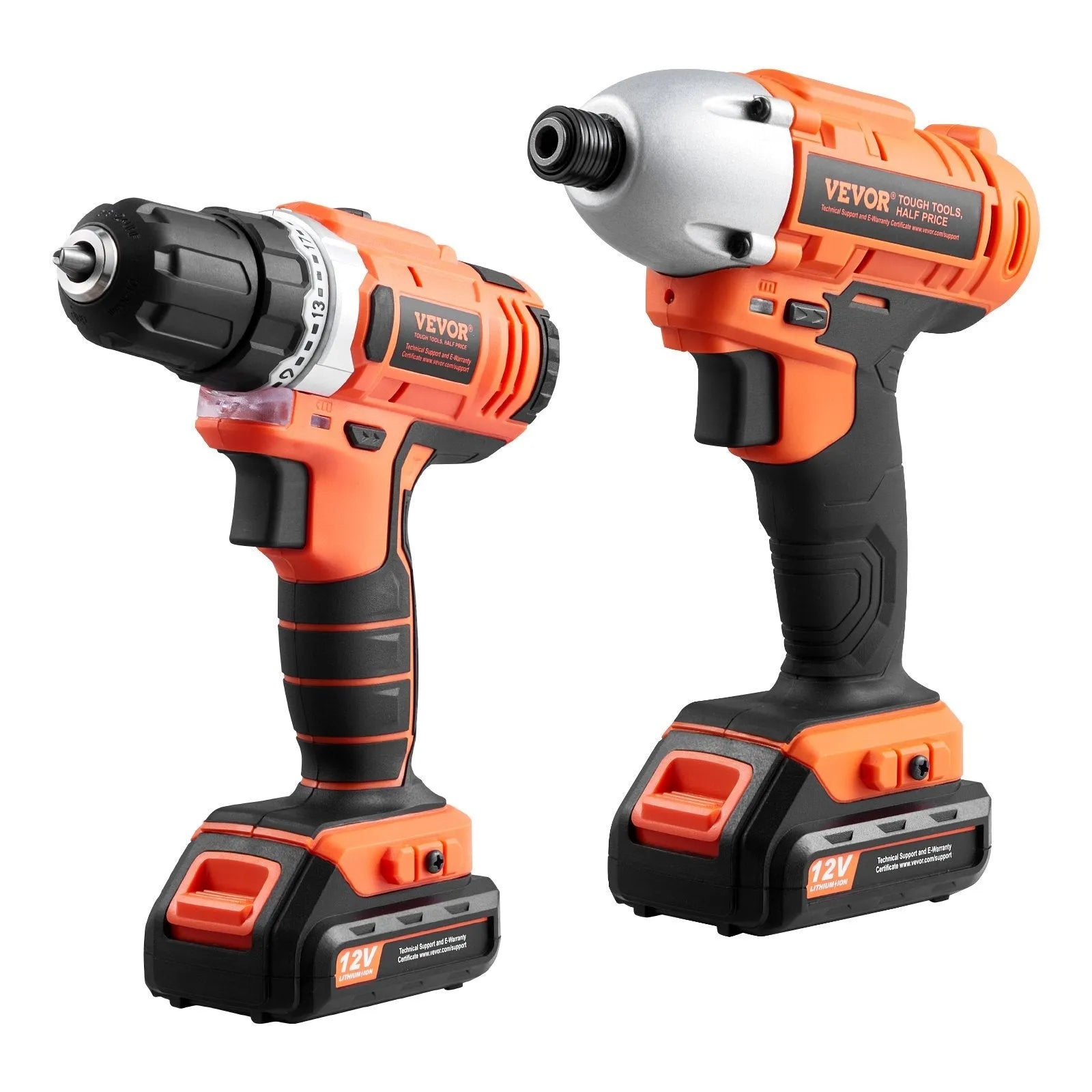 Tool Combo Kit Max 12V Cordless 2 - Tool Power Combo Kit With 2.0 Ah Batteries - Vendlett
